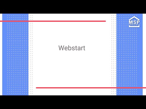 MSP Toolshed Webinar - WebStart